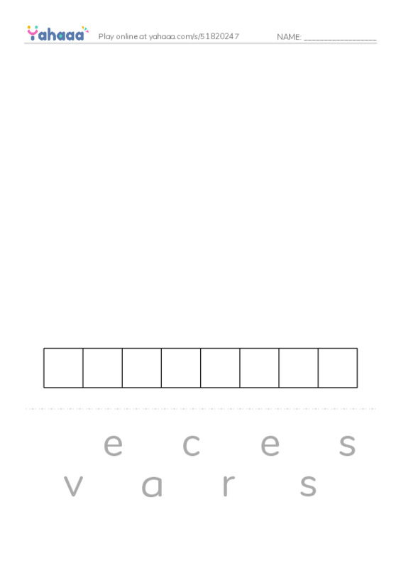 RAZ Vocabulary M: Mighty Glaciers PDF word puzzles worksheet