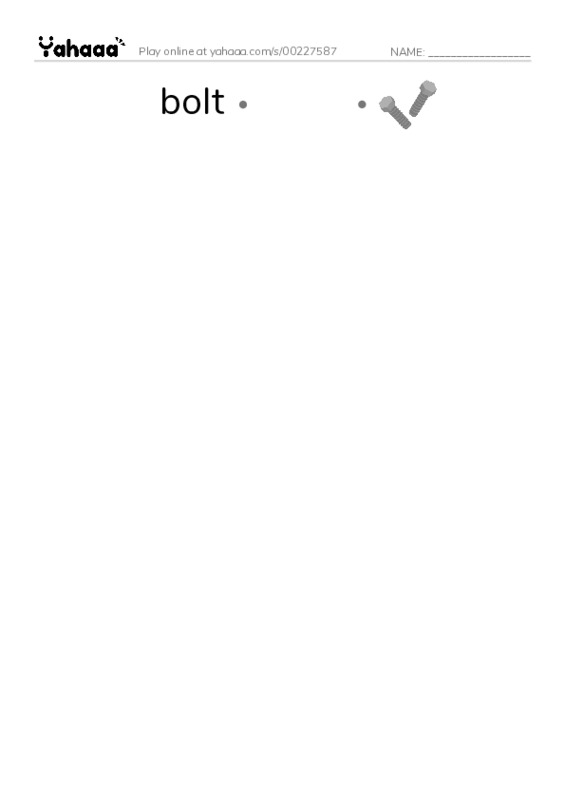 RAZ Vocabulary M: The Story of Jeans PDF link match words worksheet