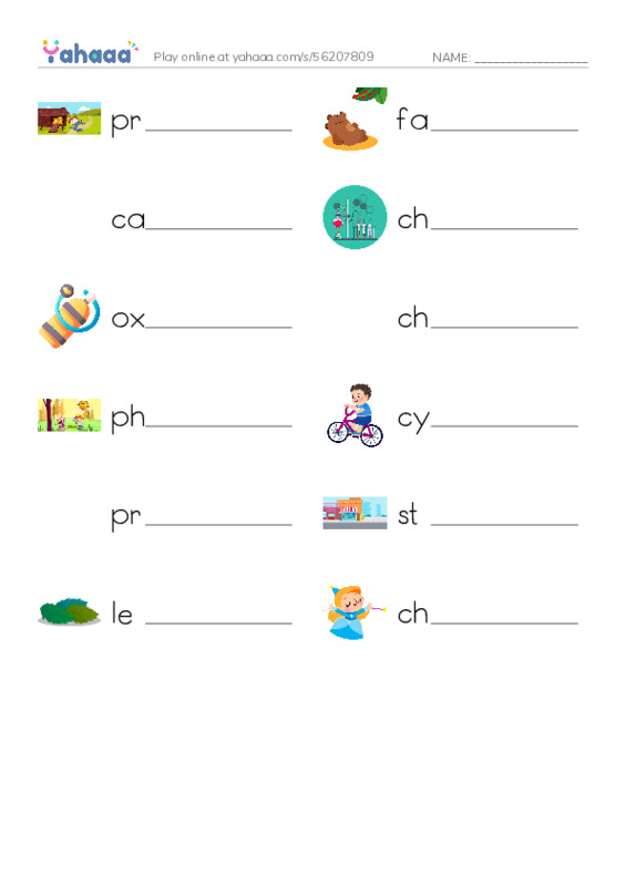 RAZ Vocabulary M: Why Do Leaves Change Color PDF worksheet writing row
