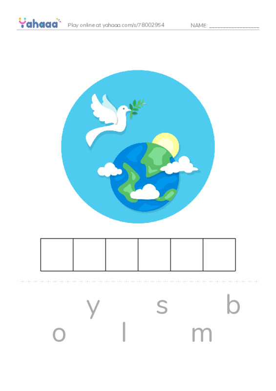 RAZ Vocabulary N: Memorial Day PDF word puzzles worksheet