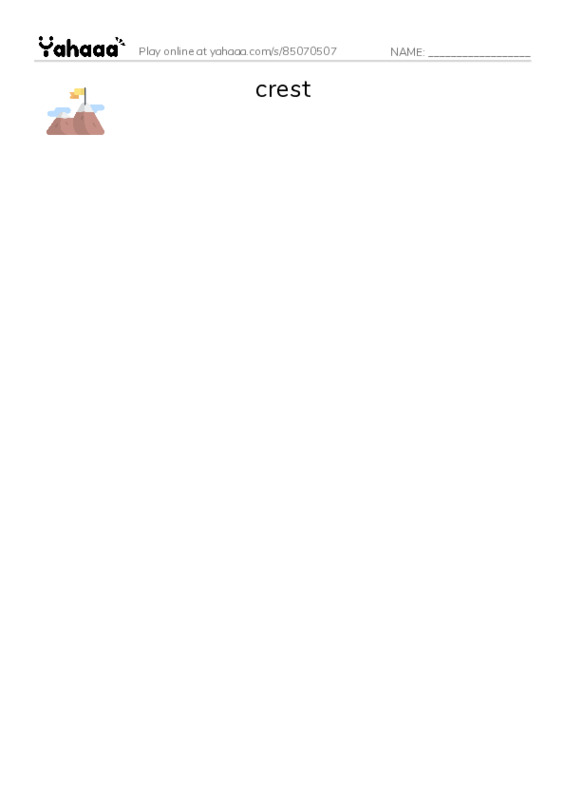 RAZ Vocabulary N: Totem Poles PDF three columns match words