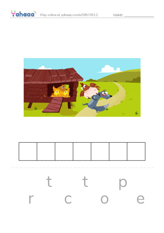 RAZ Vocabulary O: Park Rangers2 PDF word puzzles worksheet