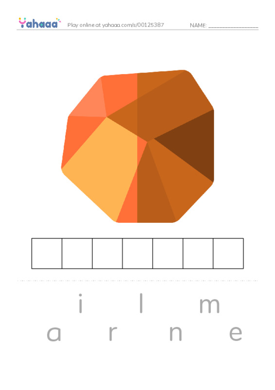 RAZ Vocabulary O: Salt Rocks PDF word puzzles worksheet