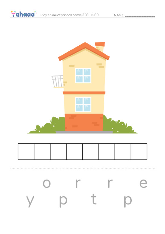 RAZ Vocabulary O: The Shadow People PDF word puzzles worksheet