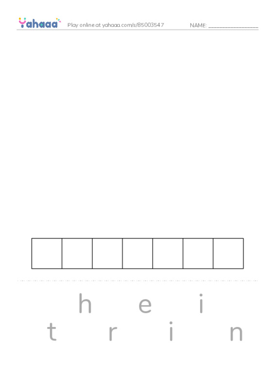 RAZ Vocabulary O: Three Little Pigs The Wolfs Story PDF word puzzles worksheet