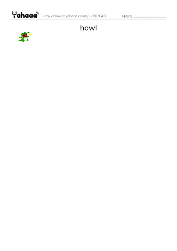 RAZ Vocabulary O: Coyote and the Star PDF three columns match words