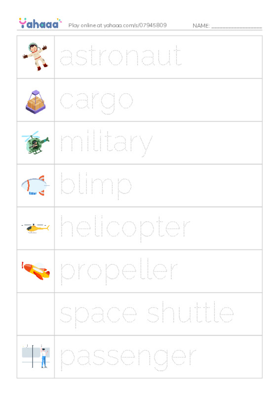 RAZ Vocabulary O: Fantastic Flying Machines1 PDF one column image words