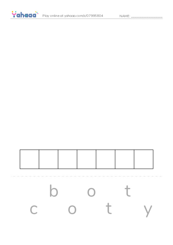 RAZ Vocabulary O: Martin Luther King Jr PDF word puzzles worksheet