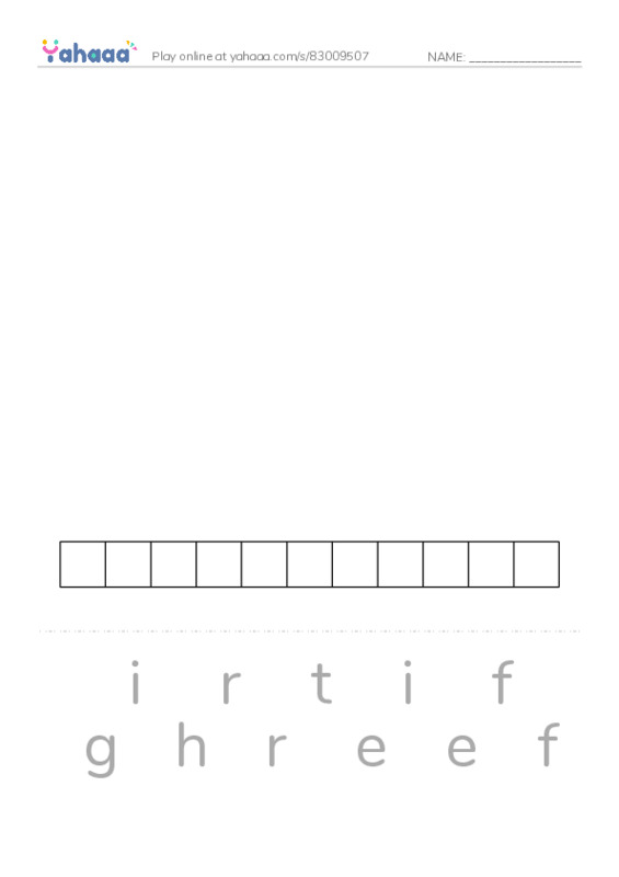 RAZ Vocabulary O: My Uncle Is a Firefighter PDF word puzzles worksheet