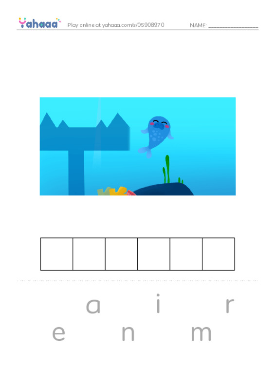 RAZ Vocabulary O: Seals Sea Lions and Walruses PDF word puzzles worksheet