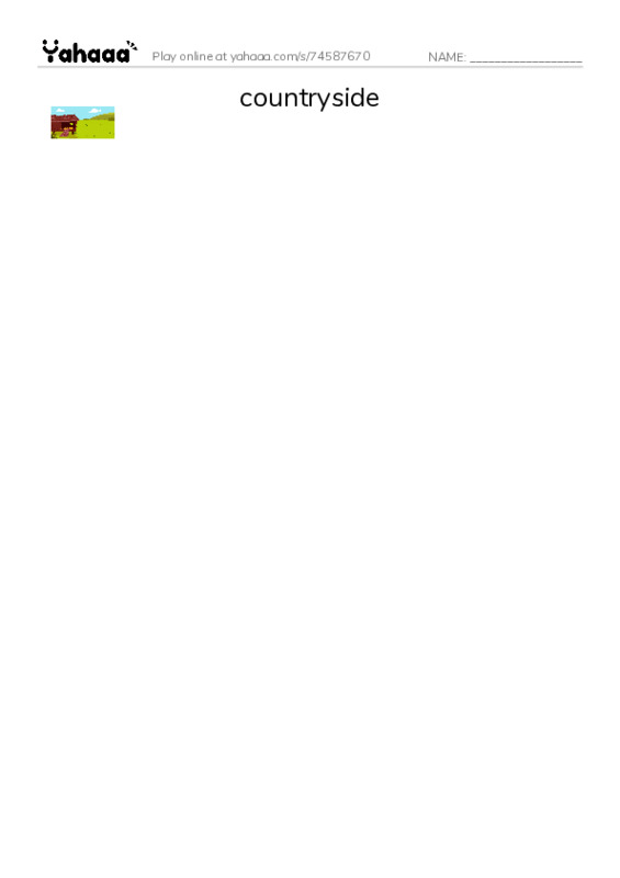 RAZ Vocabulary Q: Emily PDF three columns match words