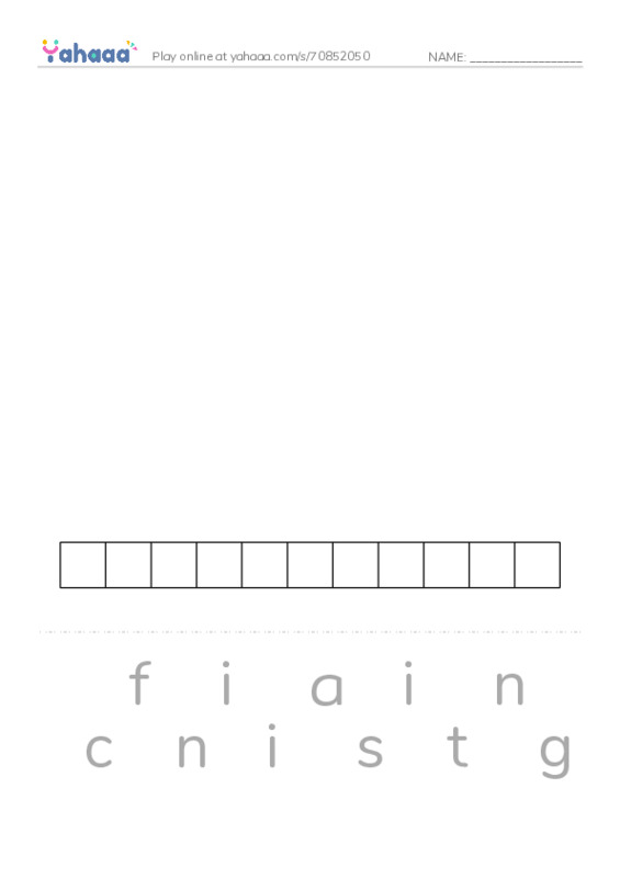 RAZ Vocabulary Q: Emily PDF word puzzles worksheet