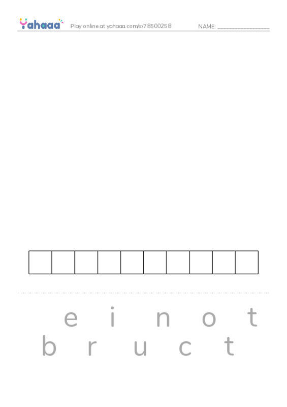 RAZ Vocabulary Q: Lost Cities PDF word puzzles worksheet