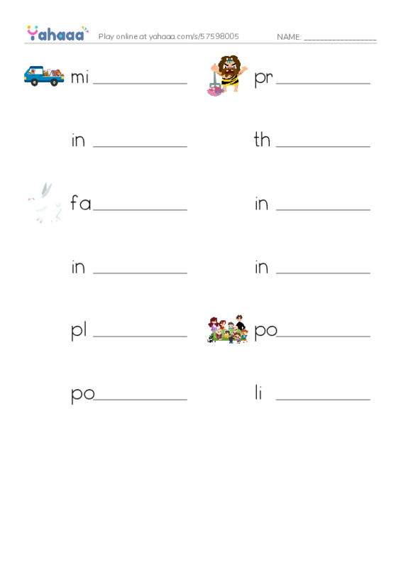 RAZ Vocabulary Q: Plight of the Polar Bear PDF worksheet writing row