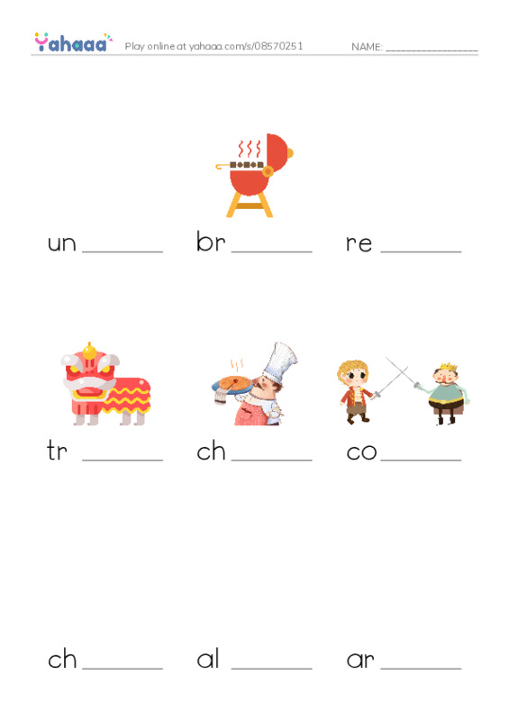 RAZ Vocabulary Q: Sweet Potato Challenge PDF worksheet to fill in words gaps