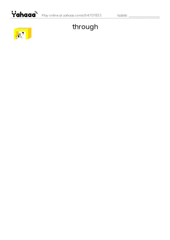 RAZ Vocabulary Q: The Cave of the Lost2 PDF three columns match words