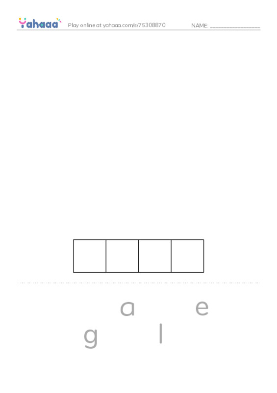 RAZ Vocabulary Q: The Golden Flute PDF word puzzles worksheet