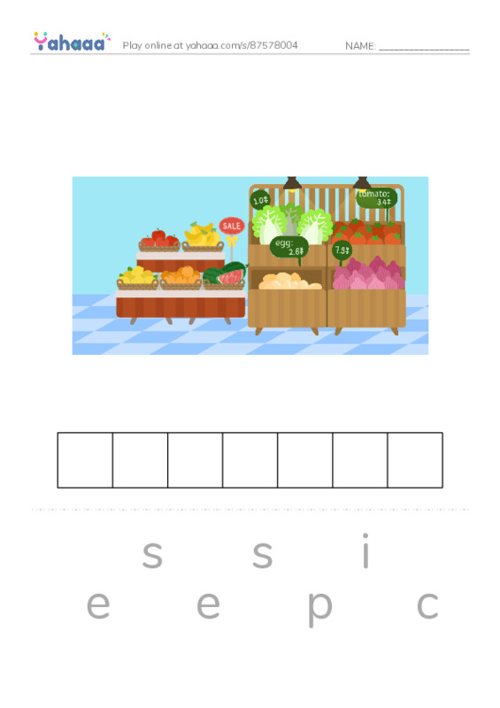 RAZ Vocabulary Q: The Legend of Nessie PDF word puzzles worksheet