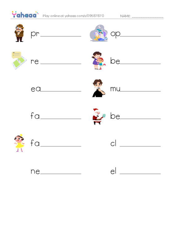 RAZ Vocabulary Q: Why Abe Lincoln Grew a Beard PDF worksheet writing row