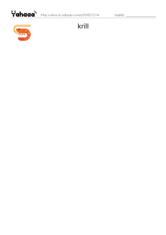 RAZ Vocabulary R: Blue Whales Giant Mammals PDF three columns match words