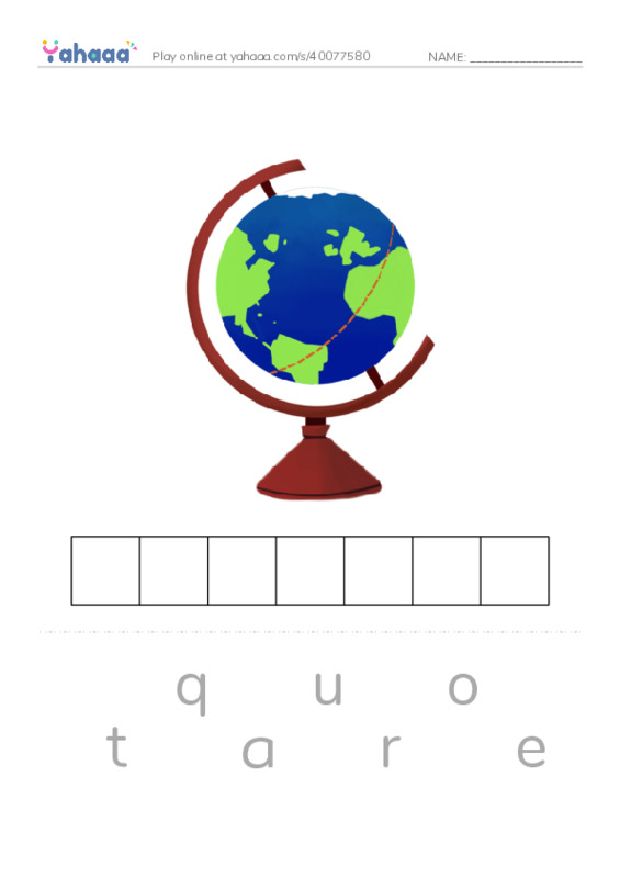 RAZ Vocabulary R: Expedition Zero PDF word puzzles worksheet