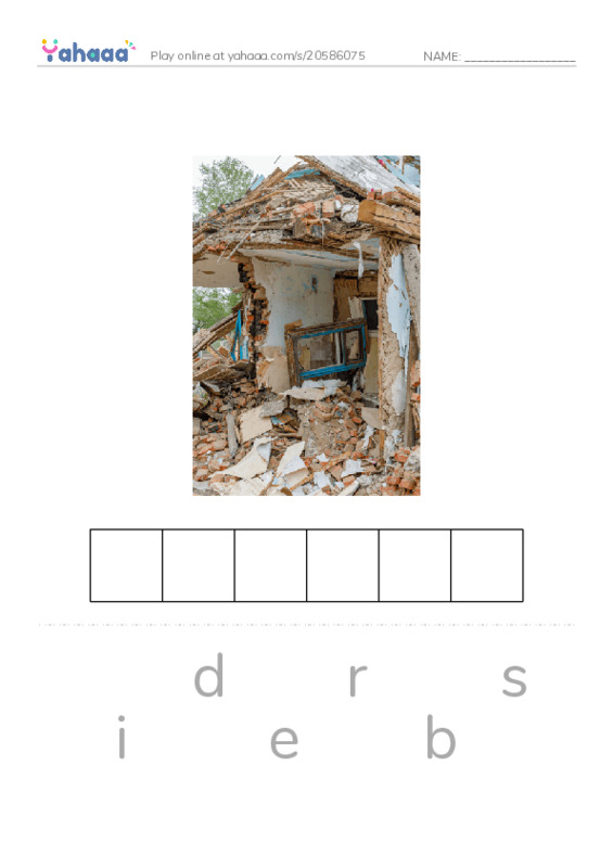 RAZ Vocabulary R: September 11 Always Remember PDF word puzzles worksheet