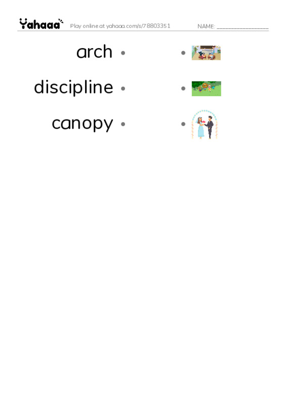 RAZ Vocabulary R: Skydiving PDF link match words worksheet