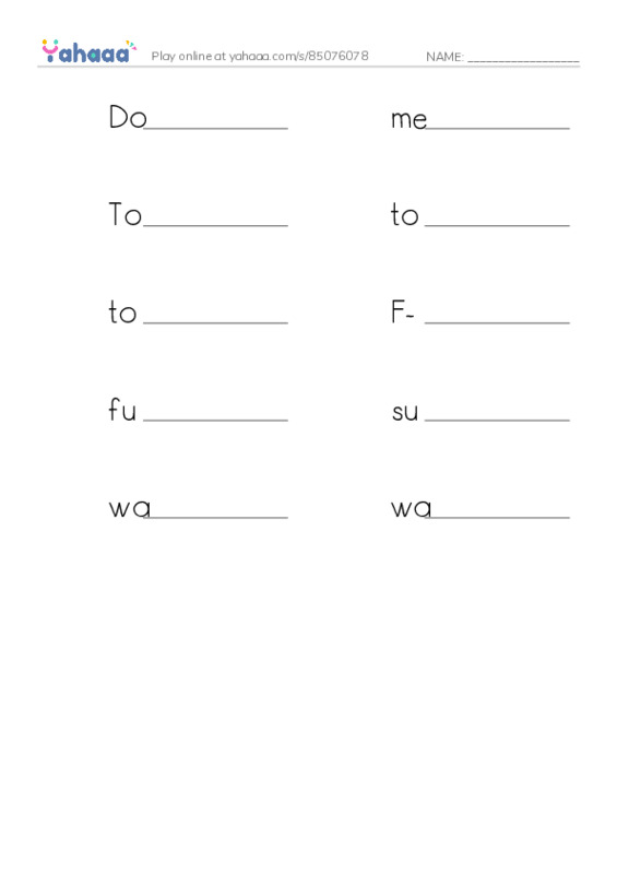 RAZ Vocabulary R: Storm Chasers PDF worksheet writing row