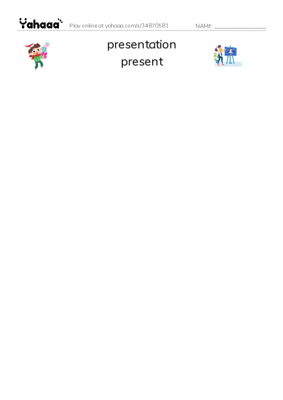 RAZ Vocabulary R: Were in Business PDF three columns match words