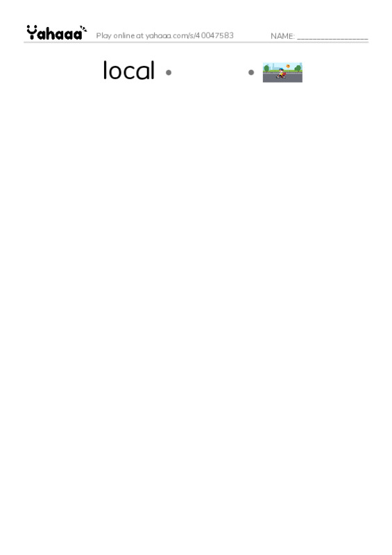 RAZ Vocabulary S: Bites and Stings PDF link match words worksheet