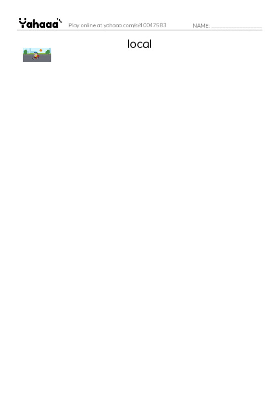 RAZ Vocabulary S: Bites and Stings PDF three columns match words