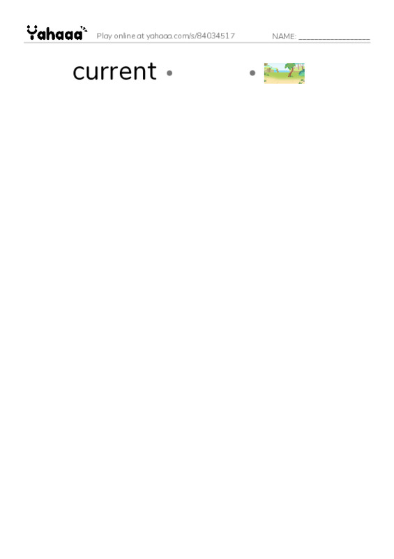 RAZ Vocabulary S: Condors Giant Birds PDF link match words worksheet