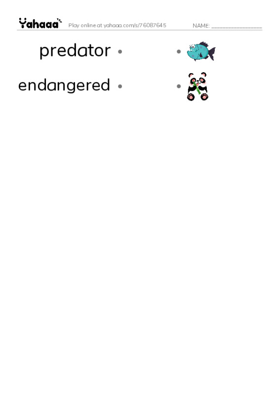 RAZ Vocabulary S: Ostriches Giant Birds PDF link match words worksheet