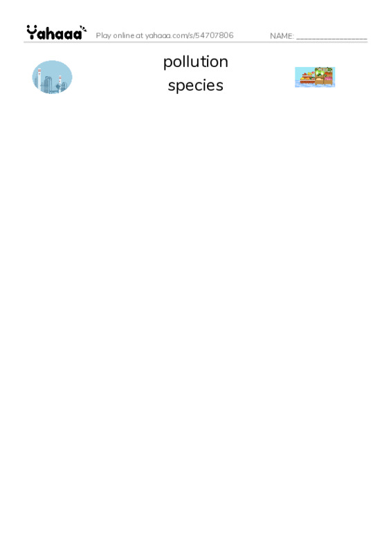 RAZ Vocabulary S: Penguins PDF three columns match words