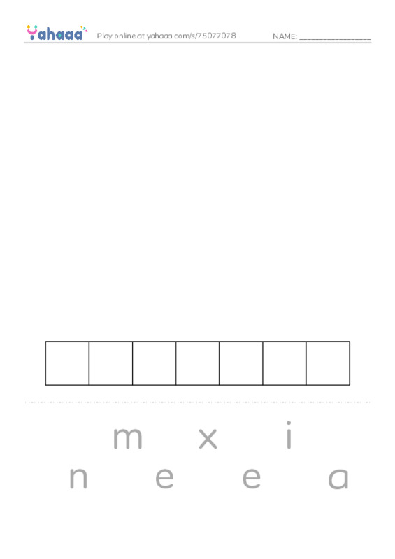 RAZ Vocabulary S: The Hidden Room PDF word puzzles worksheet