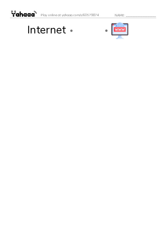 RAZ Vocabulary S: The International TShirt Contest PDF link match words worksheet