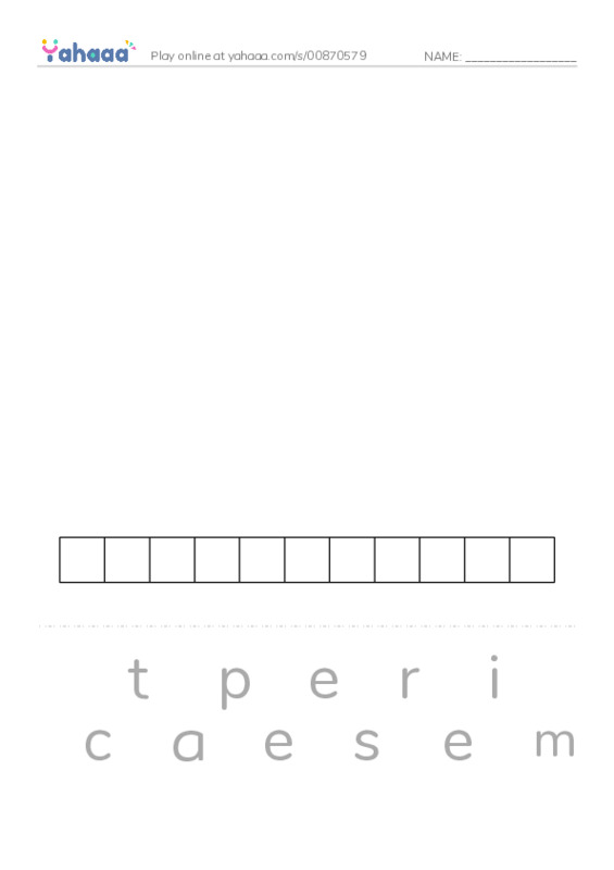 RAZ Vocabulary S: What the Boys Found PDF word puzzles worksheet