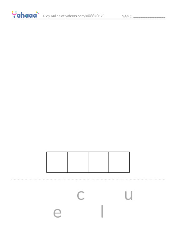 RAZ Vocabulary T: Adventures with Abuela PDF word puzzles worksheet