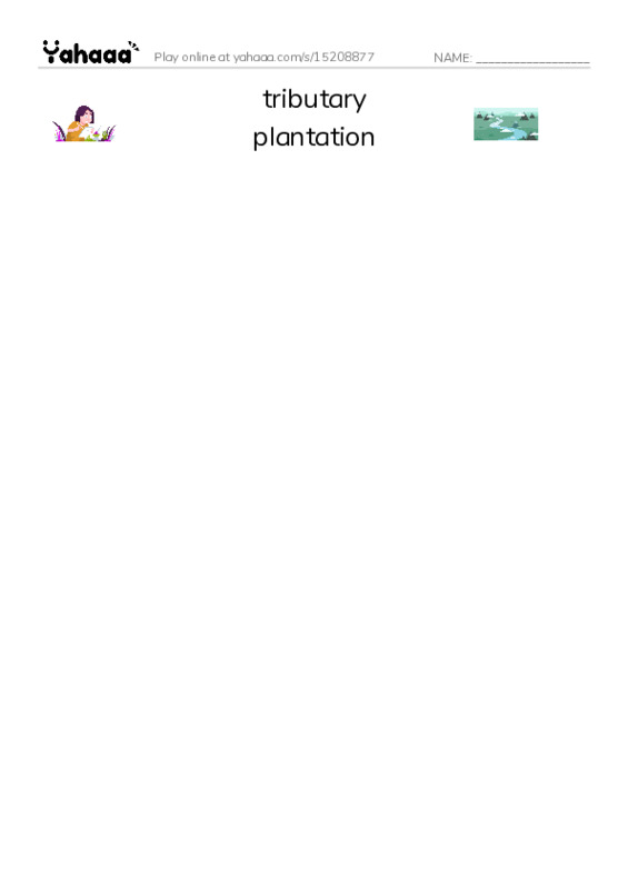 RAZ Vocabulary T: Brazil PDF three columns match words