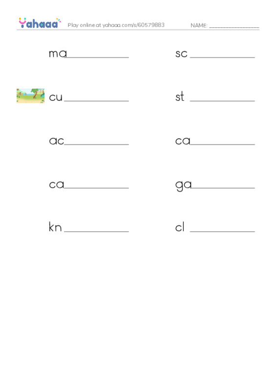 RAZ Vocabulary T: Ships of Discovery PDF worksheet writing row