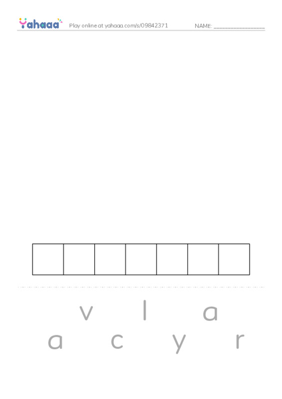 RAZ Vocabulary T: The Red Baron PDF word puzzles worksheet