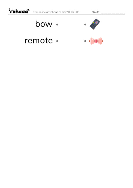 RAZ Vocabulary T: Titanic Treasure PDF link match words worksheet