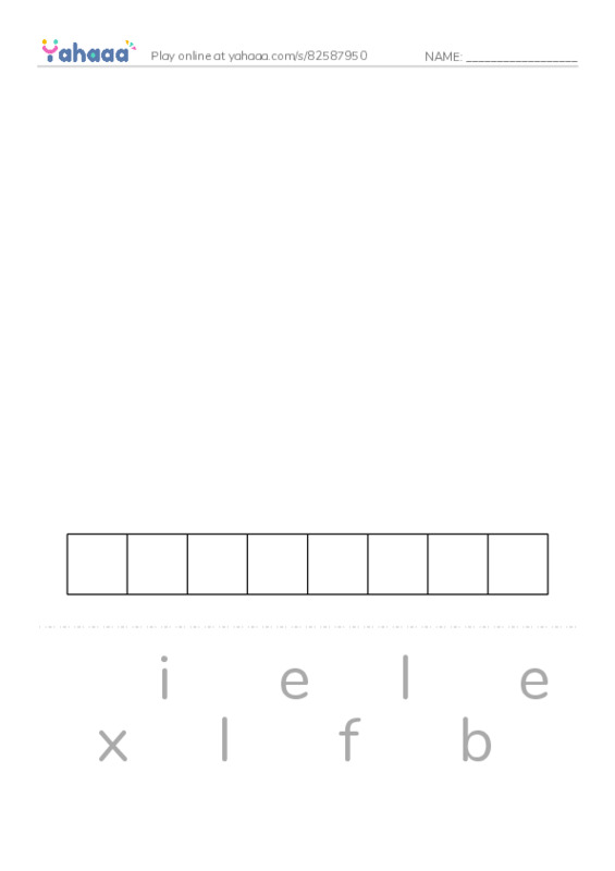 RAZ Vocabulary U: Get Moving All About Muscles PDF word puzzles worksheet