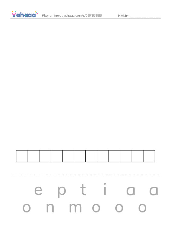 RAZ Vocabulary U: How Sound Works2 PDF word puzzles worksheet