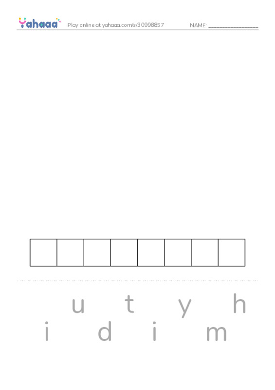 RAZ Vocabulary U: How to Build a Greenhouse PDF word puzzles worksheet