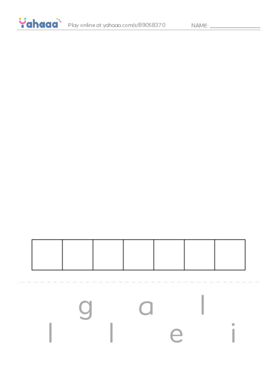 RAZ Vocabulary U: More Valuable Than Gold PDF word puzzles worksheet