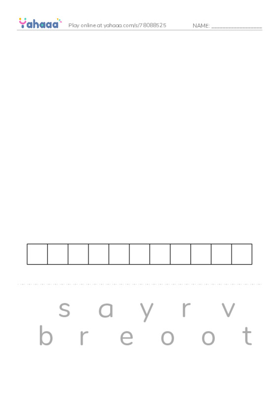 RAZ Vocabulary U: Seven Wonders You Can Visit PDF word puzzles worksheet