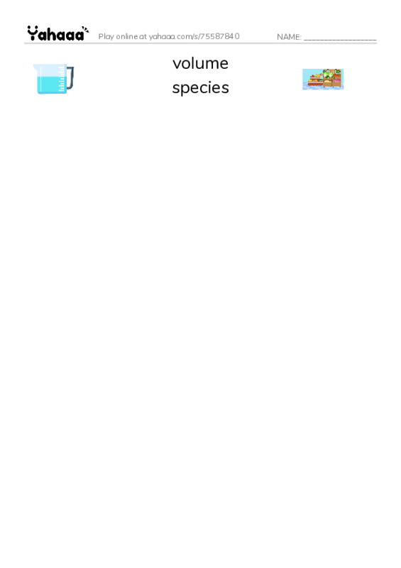 RAZ Vocabulary U: The Amazing Amazon PDF three columns match words