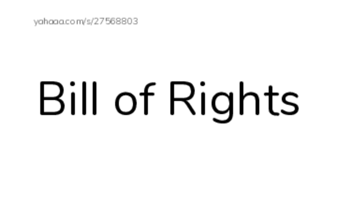 RAZ Vocabulary U: The Bill of Rights PDF index cards word only