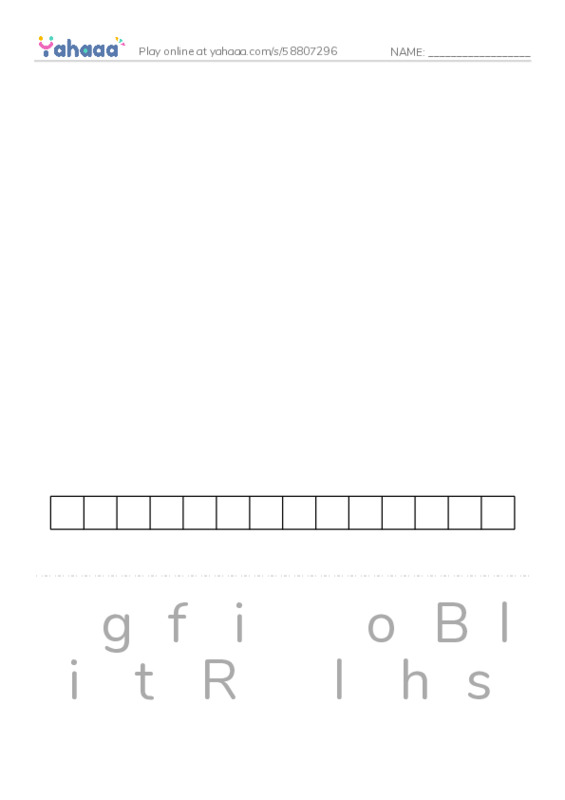 RAZ Vocabulary U: The Bill of Rights PDF word puzzles worksheet